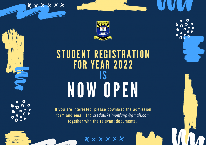 Students Registration is Now open